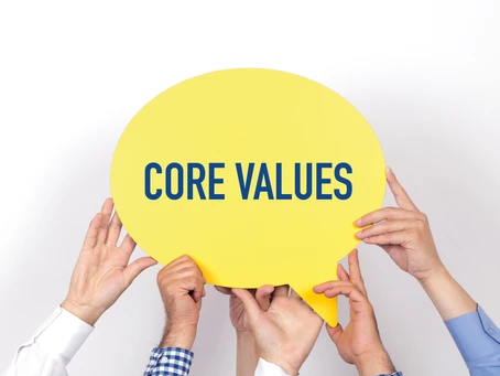 Values? No thanks, we’ve GOT values!